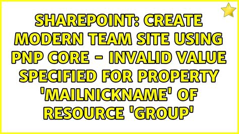 mailnickname|team mailnickname.